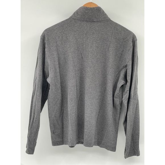 Michael Kors Sweater 1/4 Zip‎ Men Small Gray Pullover Long Sleeve - Picture 2 of 11
